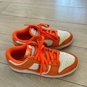 Nike Dunk Low Cracked Orange 8.5 Women’s